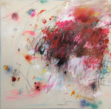 Original Abstract Paintings by Marie-José Domenjoz