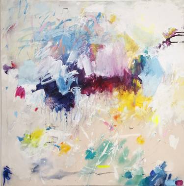 Original Abstract Paintings by Marie-José Domenjoz