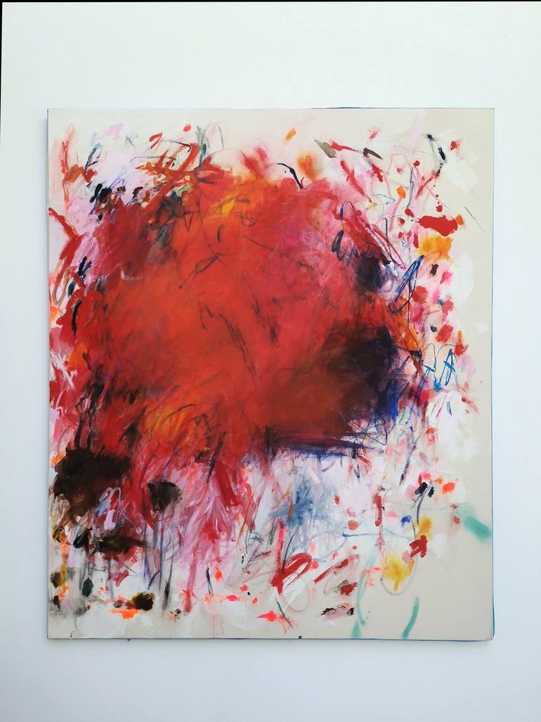 Original Abstract Painting by Marie-José Domenjoz