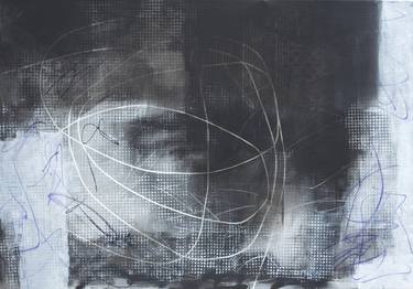 Original Abstract Portrait Paintings by Marie-José Domenjoz