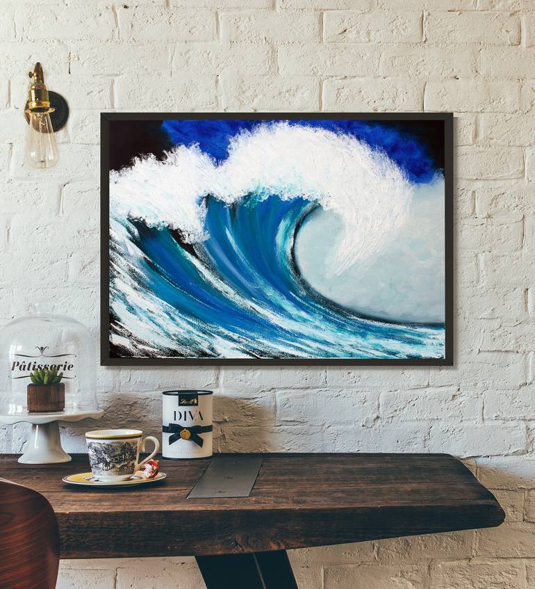 Original Realism Ocean Painting by Tetiana Surshko
