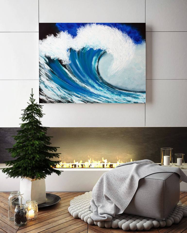Original Realism Ocean Painting by Tetiana Surshko