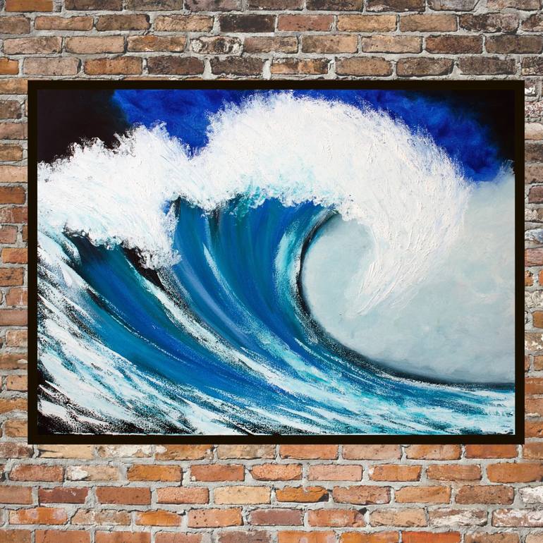 Original Realism Ocean Painting by Tetiana Surshko