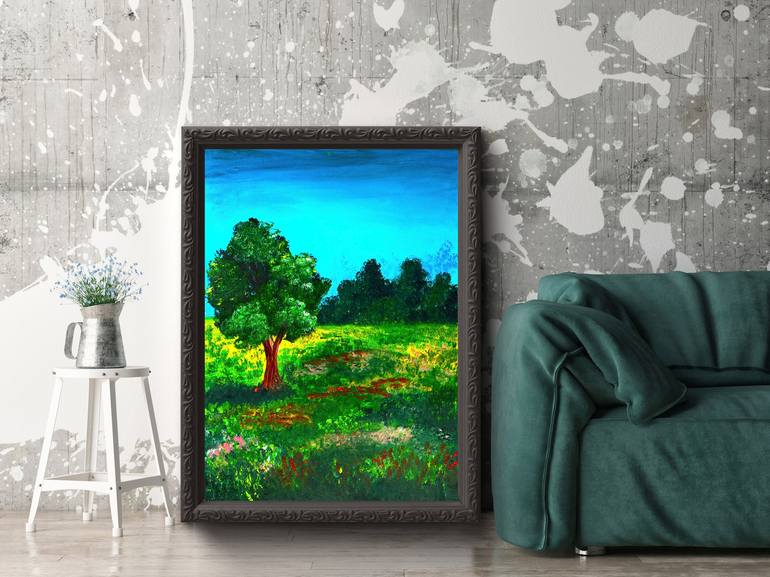 Original Fine Art Landscape Painting by Tetiana Surshko