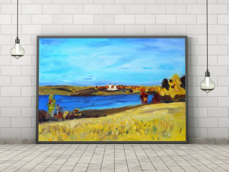 Original Landscape Painting by Tetiana Surshko