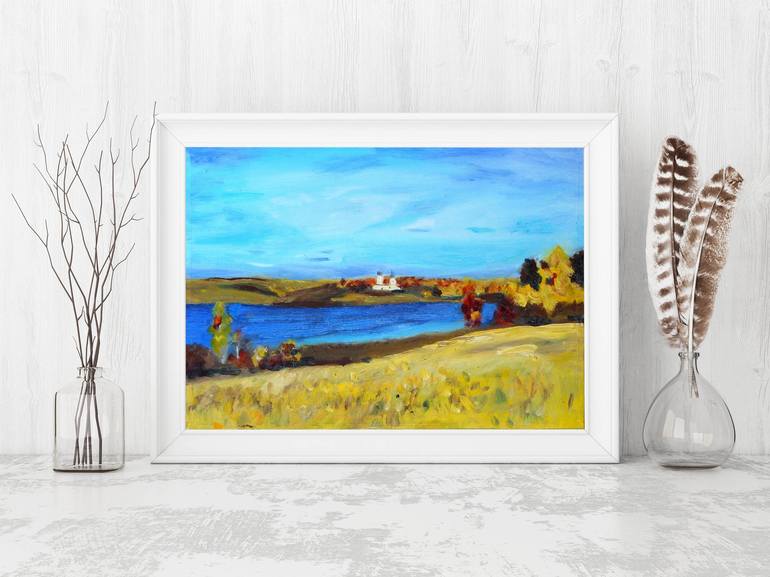 Original Fine Art Landscape Painting by Tetiana Surshko