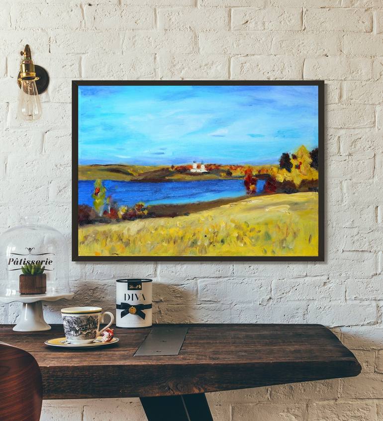 Original Landscape Painting by Tetiana Surshko