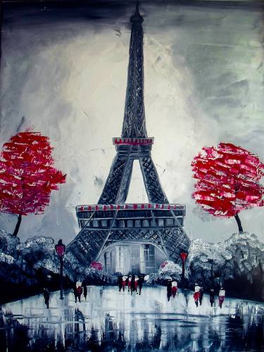 Paris print of painting thumb