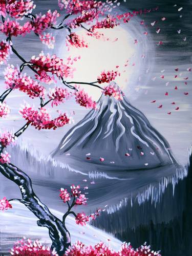 Sakura print of painting thumb