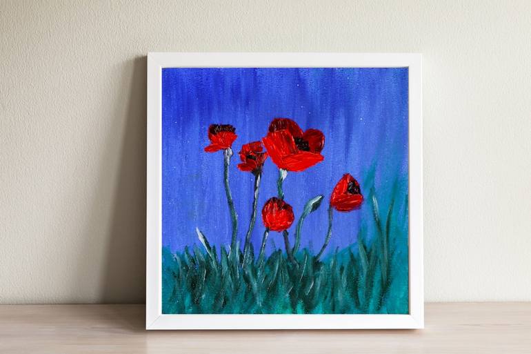 Original Fine Art Floral Painting by Tetiana Surshko