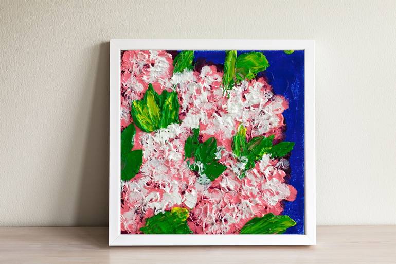 Original Abstract Floral Painting by Tetiana Surshko