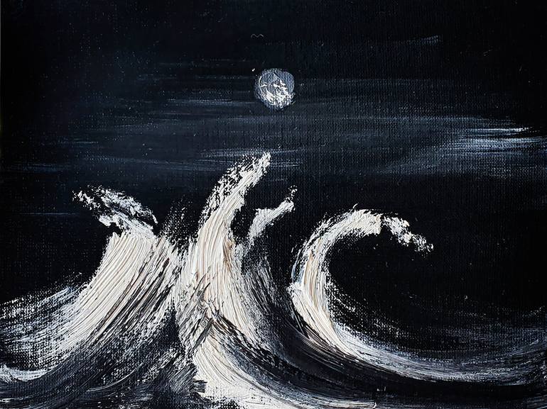 Print of Abstract Seascape Paintings by Tetiana Surshko