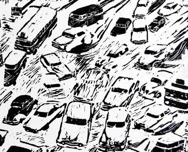 Saatchi Art Artist Marthe Hauser; Printmaking, “TEMER OUT 06” #art
