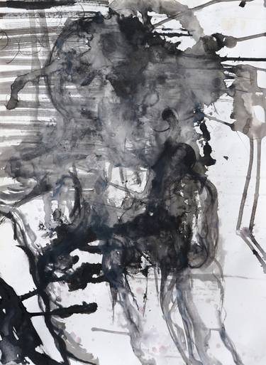 Print of Abstract Expressionism People Drawings by Meevi Choi