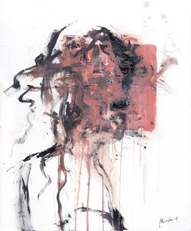 Print of Abstract Expressionism Portrait Paintings by Meevi Choi