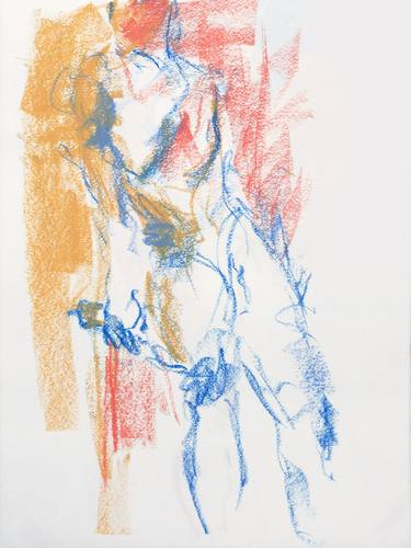 Print of Abstract Nude Drawings by Meevi Choi