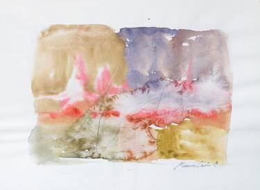 Print of Abstract Landscape Paintings by Meevi Choi