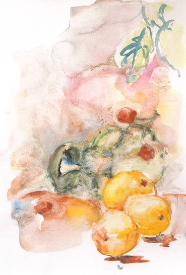 Print of Abstract Expressionism Food Paintings by Meevi Choi