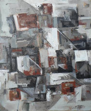Original Abstract Painting by SERGII PAPROTSKYI