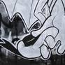 Scratch Night
760mmx1020mm, Mixed Media on Canvas, 2014