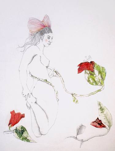 Original Nude Drawings by Marta Grassi