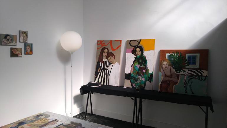 Original Contemporary Love Painting by Marta Grassi