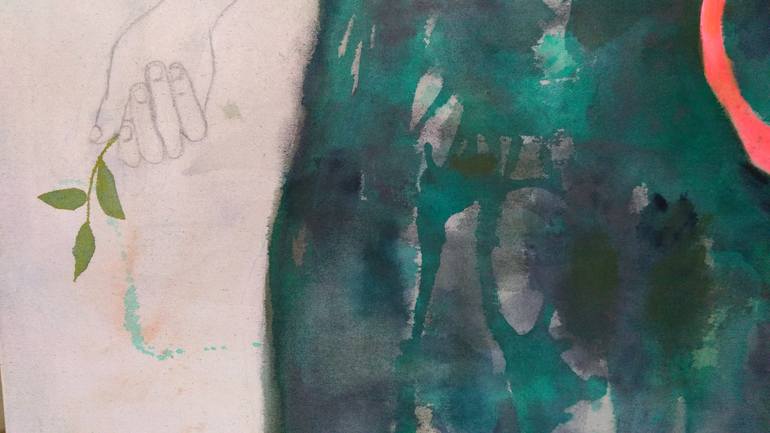 Original Contemporary People Painting by Marta Grassi