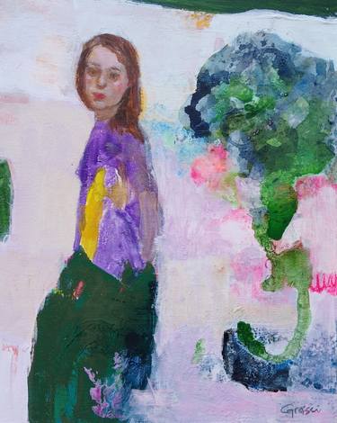 Original Figurative Portrait Paintings by Marta Grassi