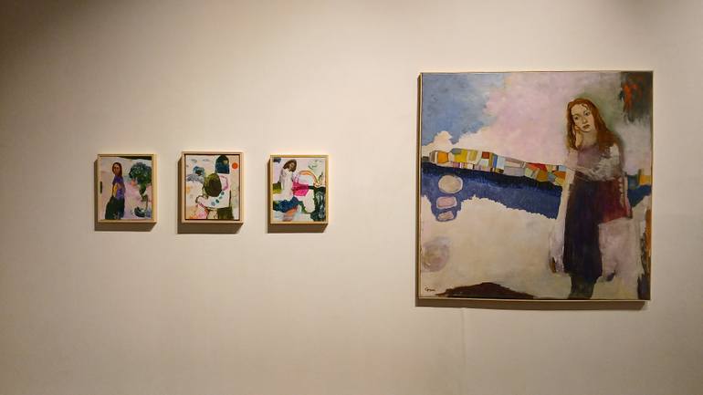 Original Figurative People Painting by Marta Grassi