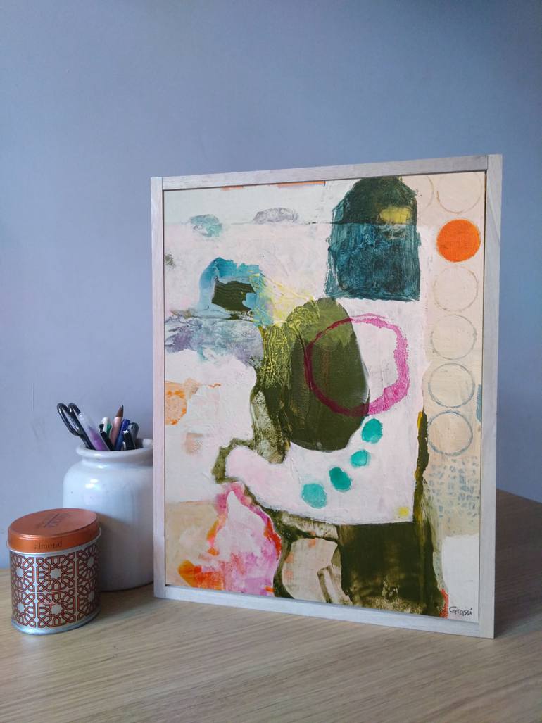 Original Abstract Landscape Painting by Marta Grassi