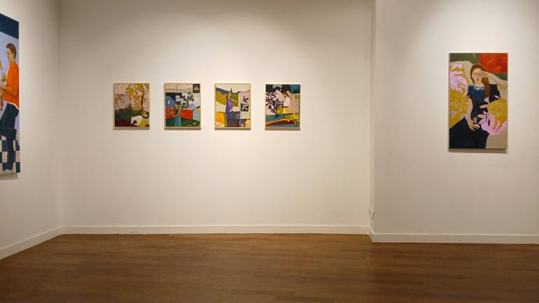 Original Contemporary Floral Painting by Marta Grassi