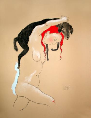 Print of Figurative Women Drawings by Marta Grassi