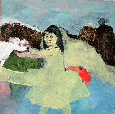 Original Figurative Children Paintings by Marta Grassi