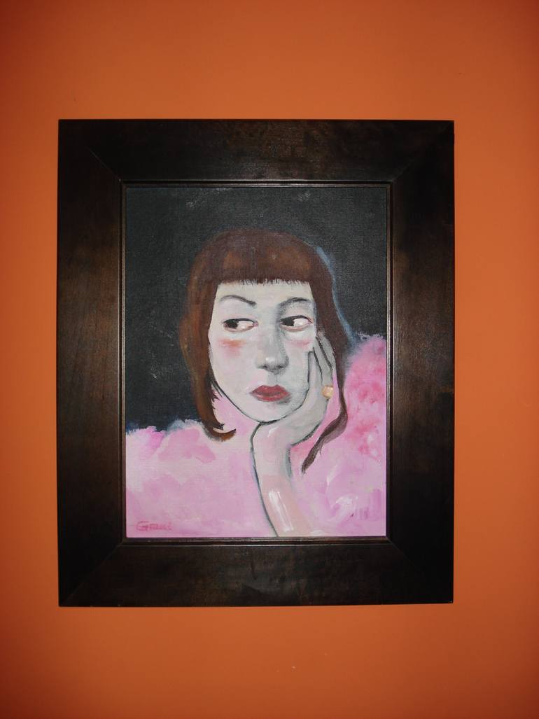 Original Figurative Women Painting by Marta Grassi