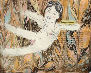 Original Nude Drawings by Marta Grassi