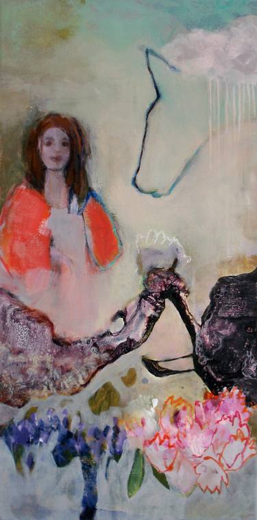 Original Abstract Women Paintings by Marta Grassi