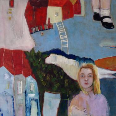 Original Abstract Children Paintings by Marta Grassi