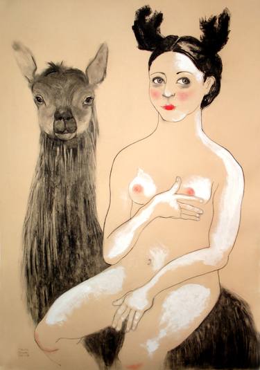 Print of Figurative Animal Drawings by Marta Grassi