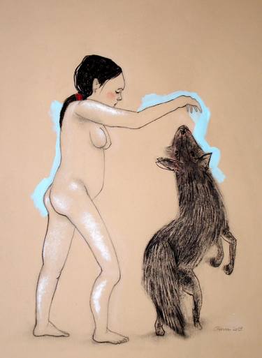 Print of Figurative Women Drawings by Marta Grassi