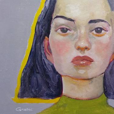 Print of Figurative Women Paintings by Marta Grassi