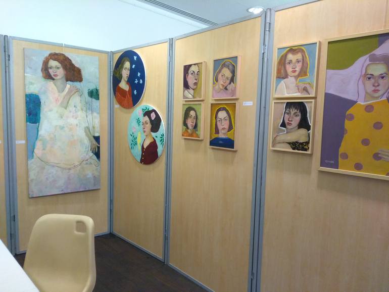 Original Figurative Children Painting by Marta Grassi