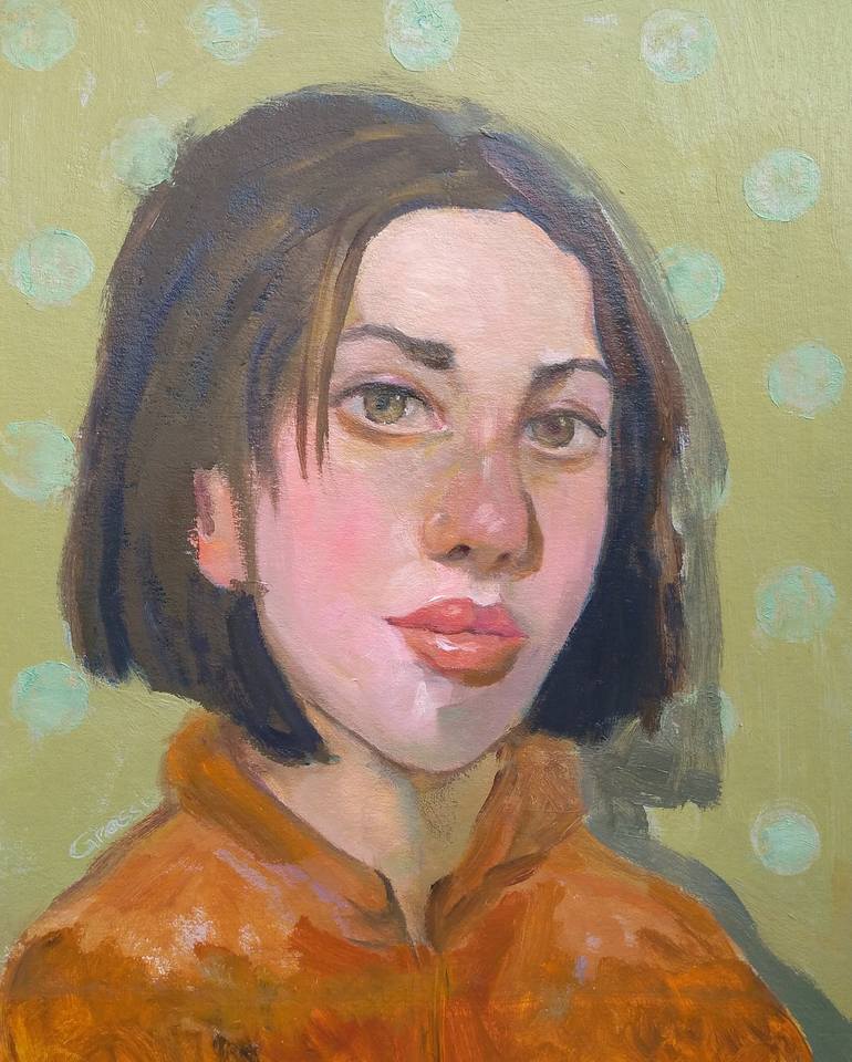 Original Figurative Portrait Paintings by Marta Grassi
