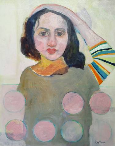 Print of Figurative Portrait Paintings by Marta Grassi