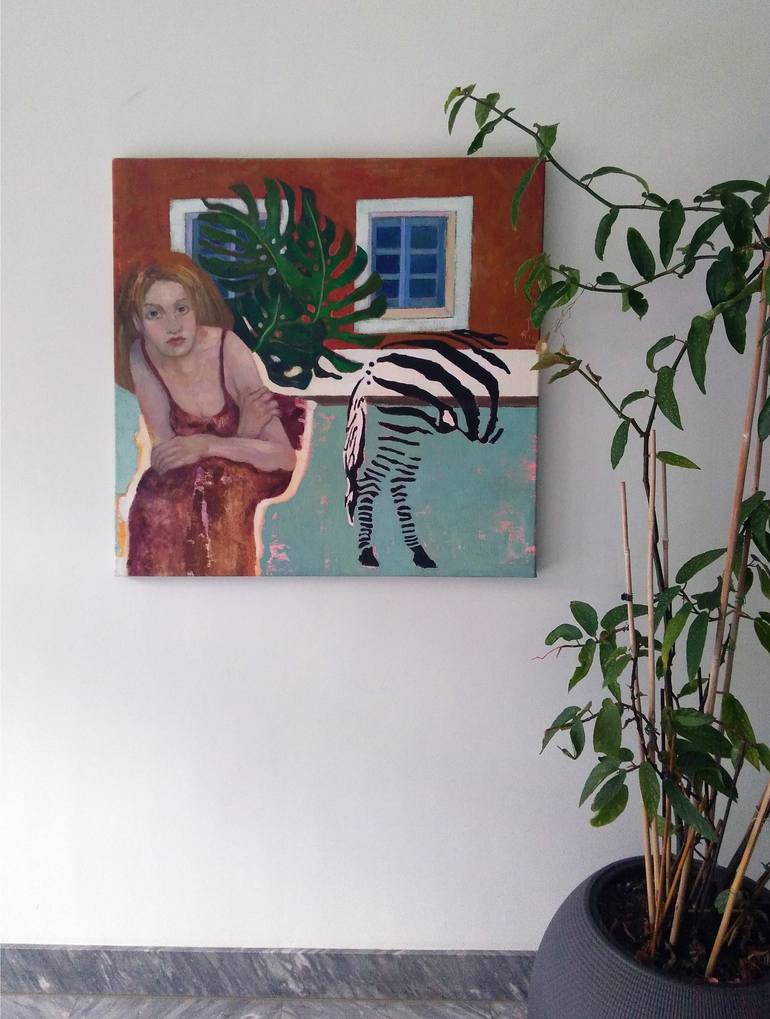 Original Figurative Travel Painting by Marta Grassi