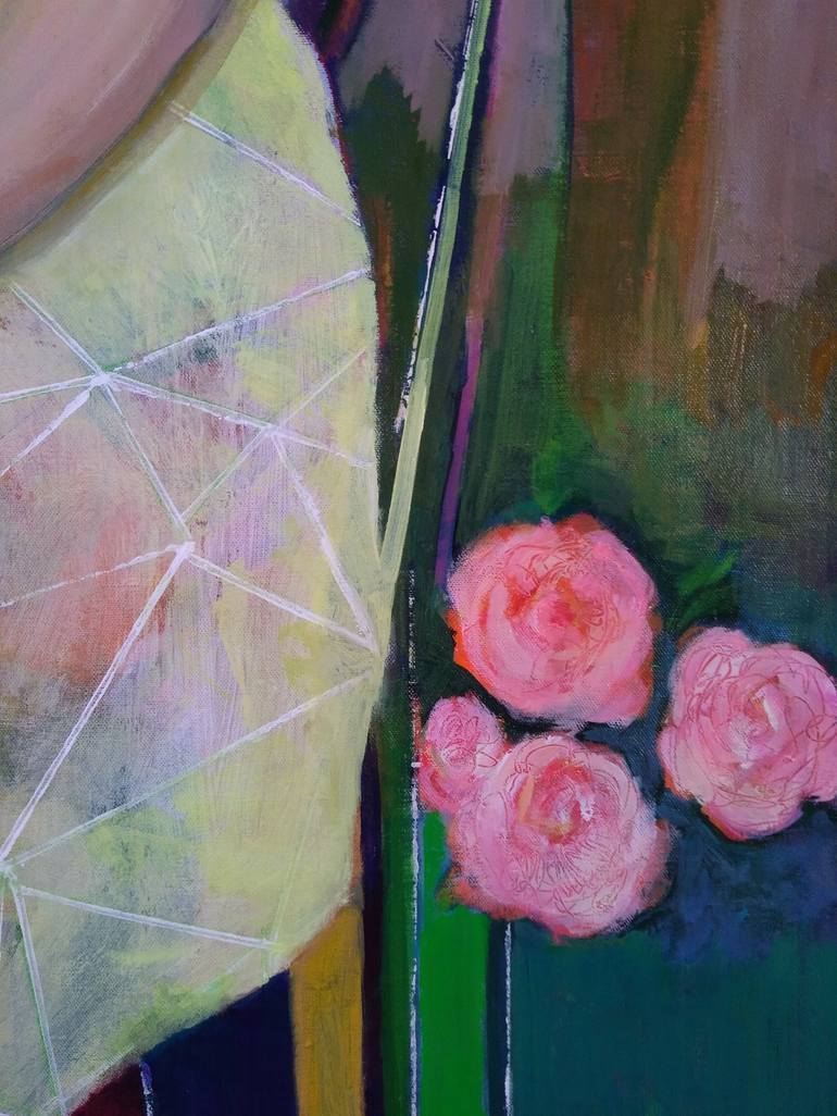 Original Figurative Floral Painting by Marta Grassi