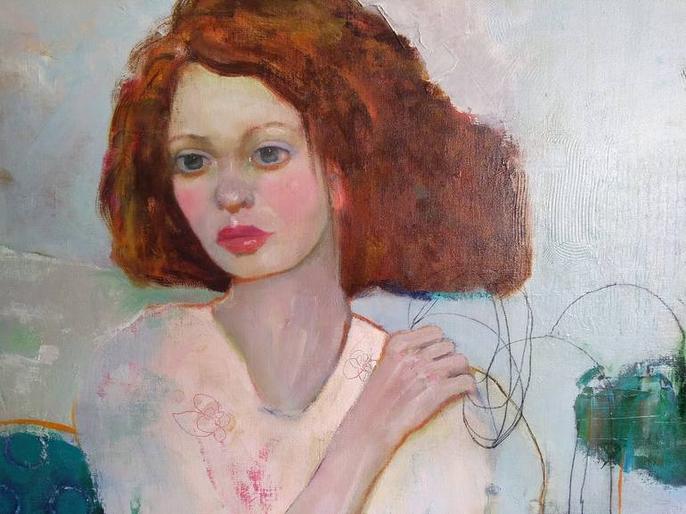 Original Women Painting by Marta Grassi