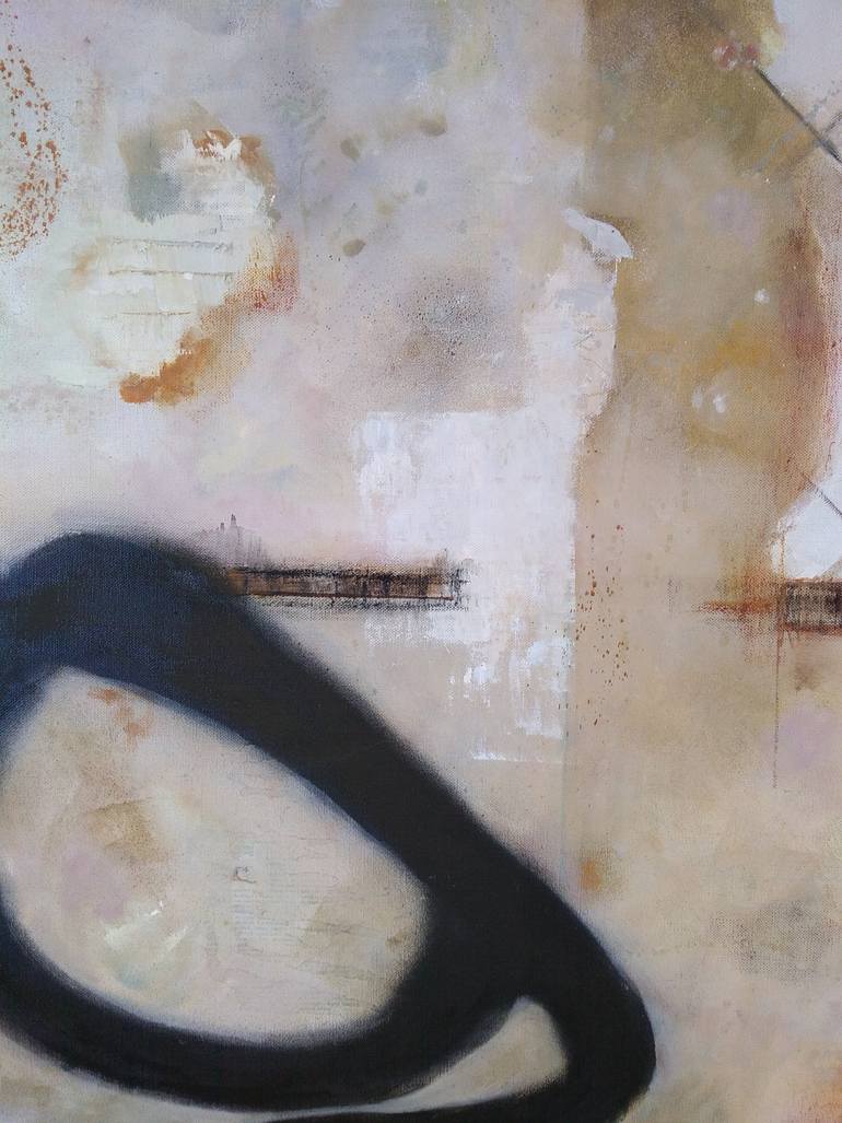 Original Figurative Outer Space Painting by Marta Grassi