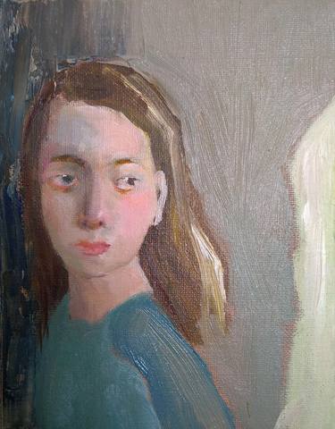 Original Figurative Kids Paintings by Marta Grassi