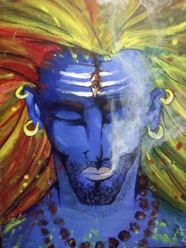 Original Conceptual Classical mythology Paintings by Abhishek Faujdar