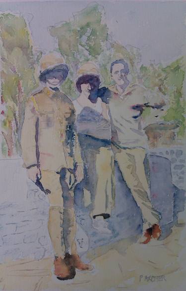 Print of Figurative Men Paintings by Phil Archer